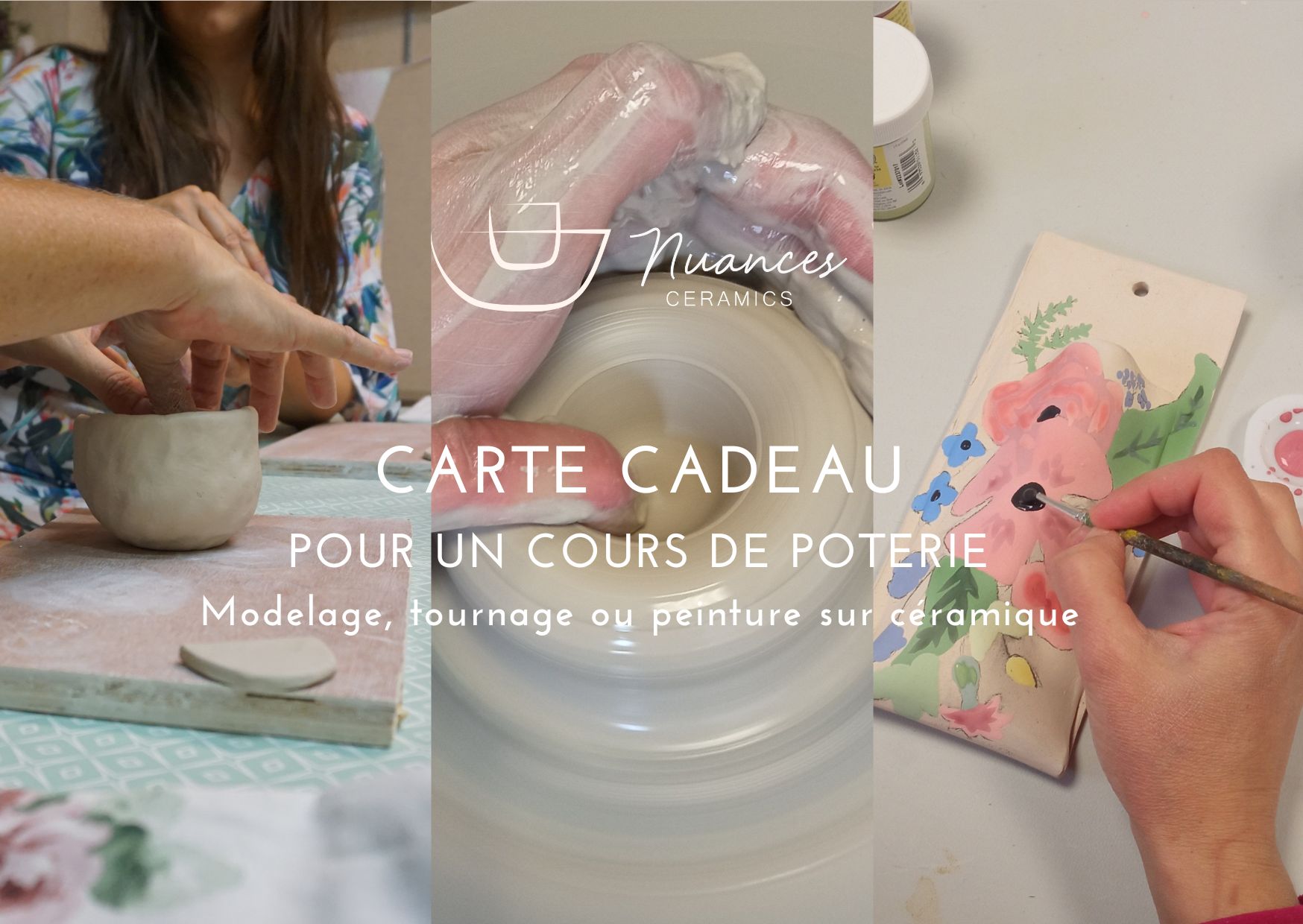 Carte-Cadeau - Cours et Stages à l'Atelier  Cours de poterie à Paris –  Pottery Hive & Co